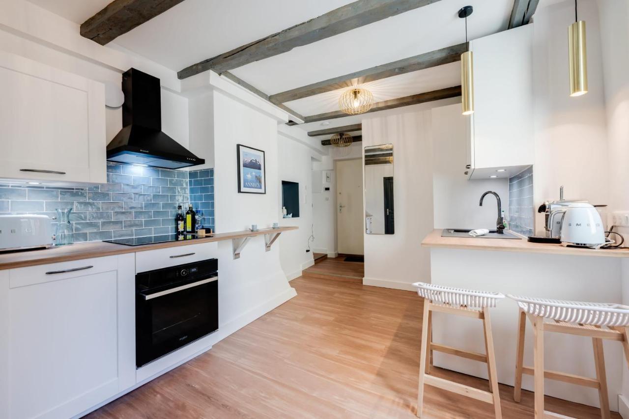 L'Escale Bleue - Apartment For 2 To 4 People In The Heart Of 안시 외부 사진