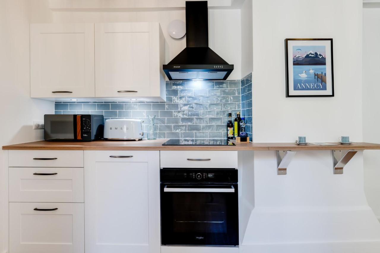 L'Escale Bleue - Apartment For 2 To 4 People In The Heart Of 안시 외부 사진